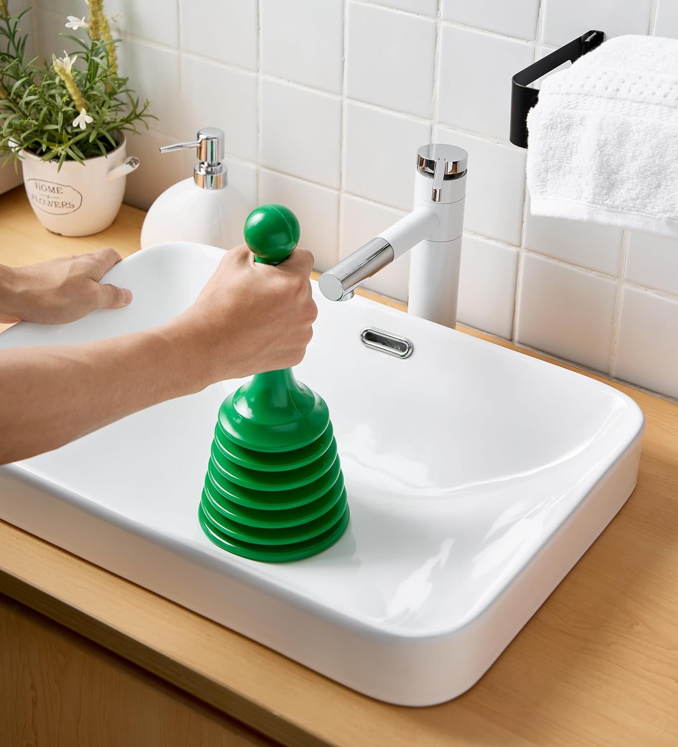 Heavy Duty Powerful Toilet Drain Sink Plunger Suction Tool Unblocking Flexible Heavy Duty Powerful Toilet Drain Sink Plunger Suction Tool Unblocking Flexible